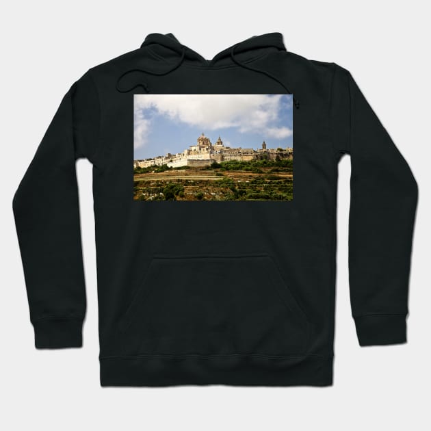 Mdina Silent City of Malta Hoodie by Violaman